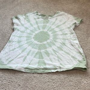 Madewell tie die mini shirt